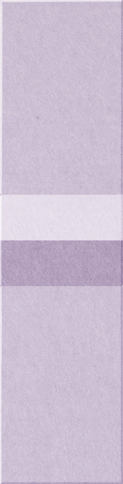 Rectangular peak tiles in alternating light and dark lavender shades with textured surface.