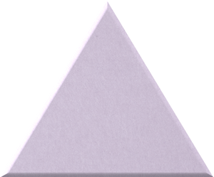 Lilac Large Triangle