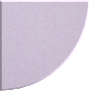 Lilac Quarter Circle