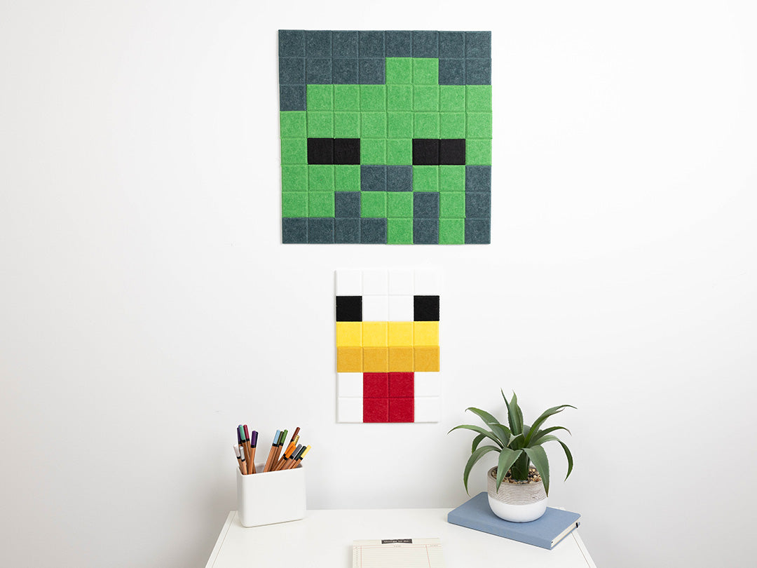 Minecraft Chicken Jockey Wall Art