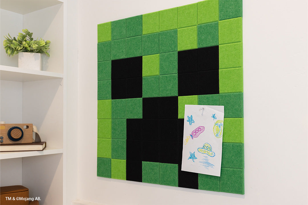 Minecraft Creeper Pinboard Wall Art