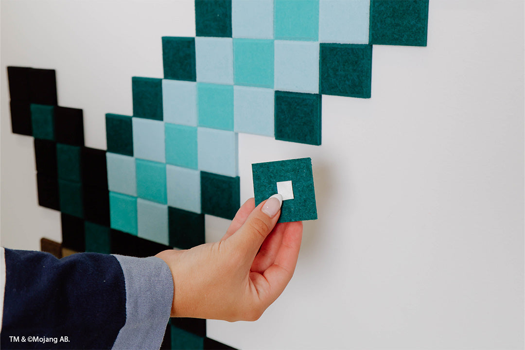 Minecraft Diamond Sword Wall Art