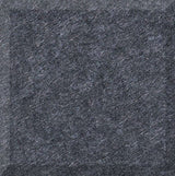Dark gray textured tile with mottled speckled surface and subtle diagonal pattern.