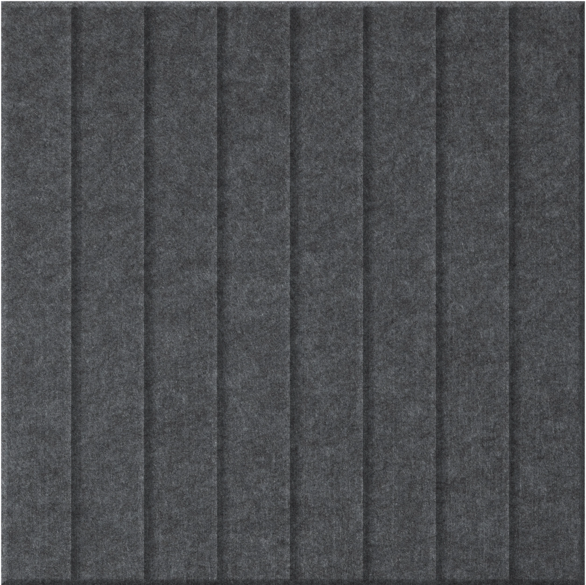Mineral 9mm Engraved Parallel felt sample with straight vertical grooves