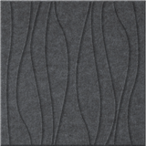 Mineral 9mm Engraved River felt sample with wavy vertical grooves