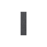 A single dark gray rectangular textured sample centered on a plain white background.
