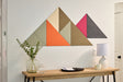 Felt Right Adobe Mini Shaded Mountain Design Installed in Entryway or above a Table or displayed in bedroom or living room.