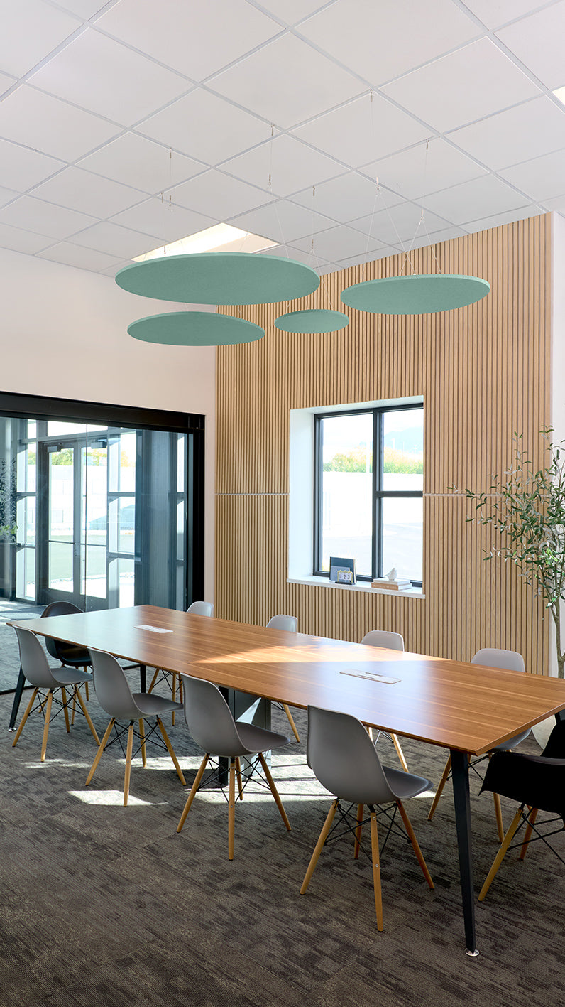 Flat Pebble Cloud Baffles