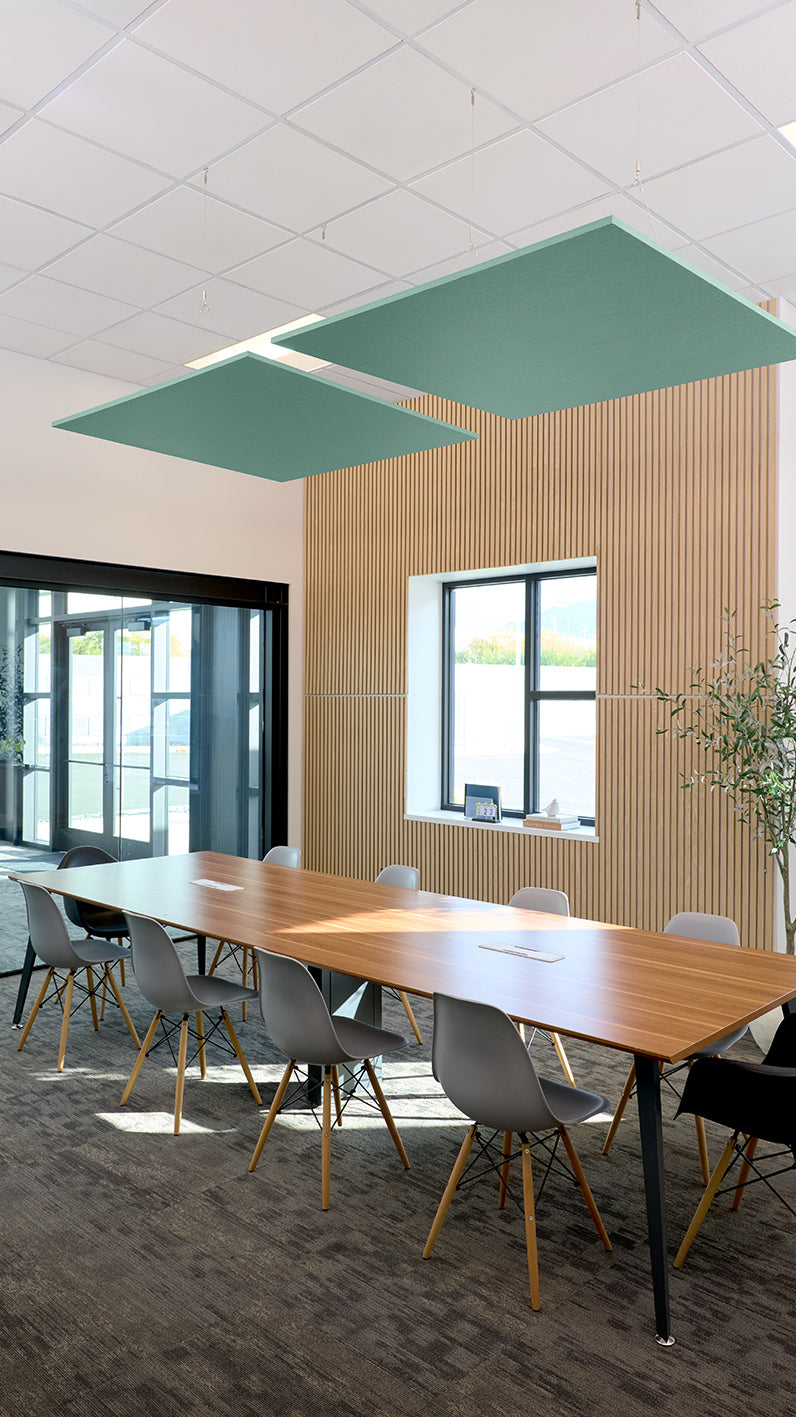 Flat Square Cloud Baffles