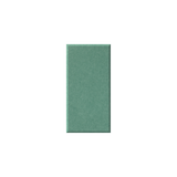 A vertical rectangular swatch of textured sage green material centered on a plain white background.