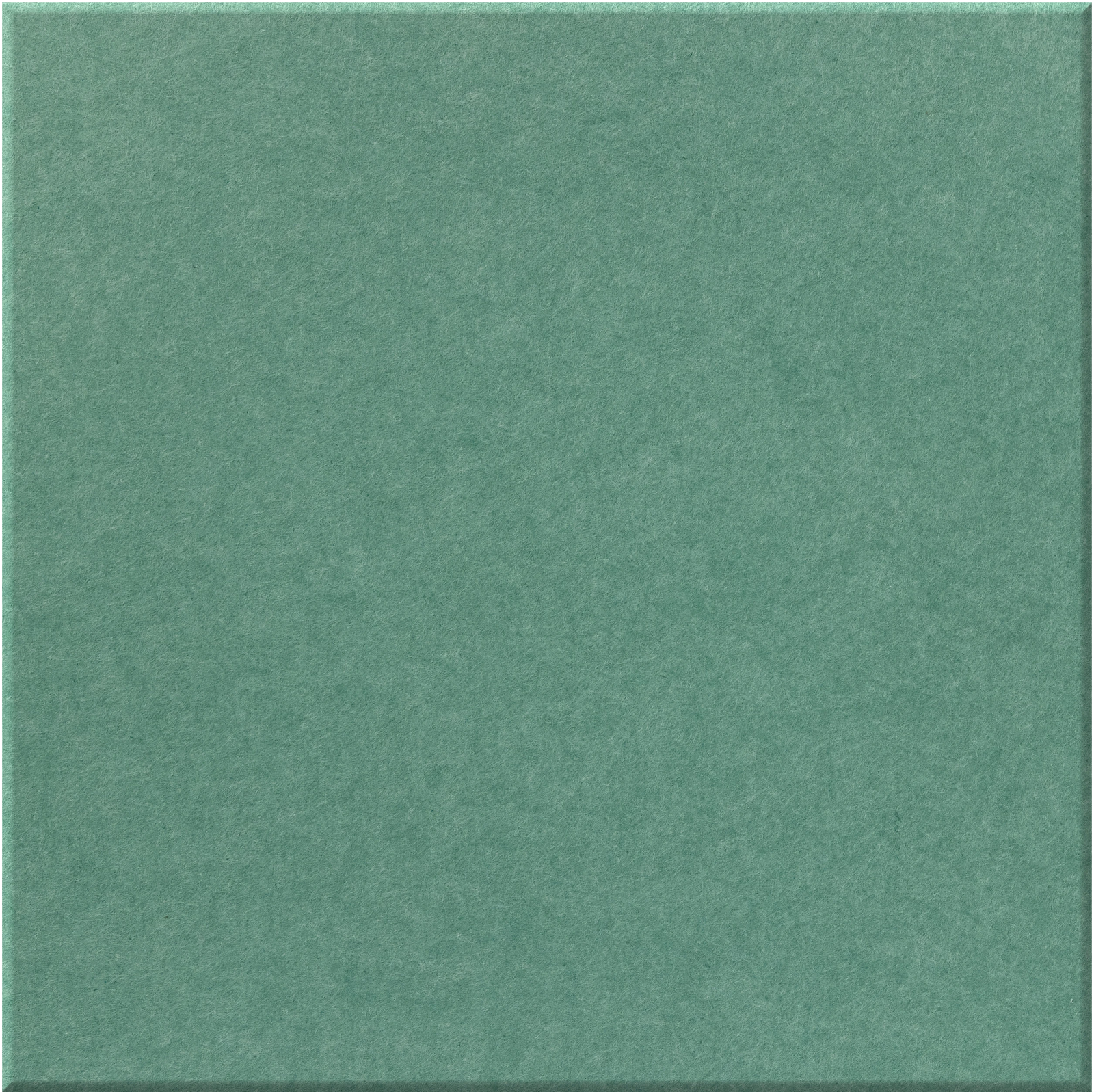 Square tile with matte sage green finish and subtle textured surface.