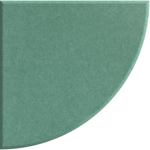 Mint Quarter Circle