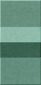 Four rectangular tiles in varying shades of green stacked vertically, showing color range from dark to light.