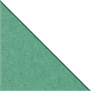 Mint 90° Triangle Tile