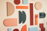 Shape Play Mist Wall Art