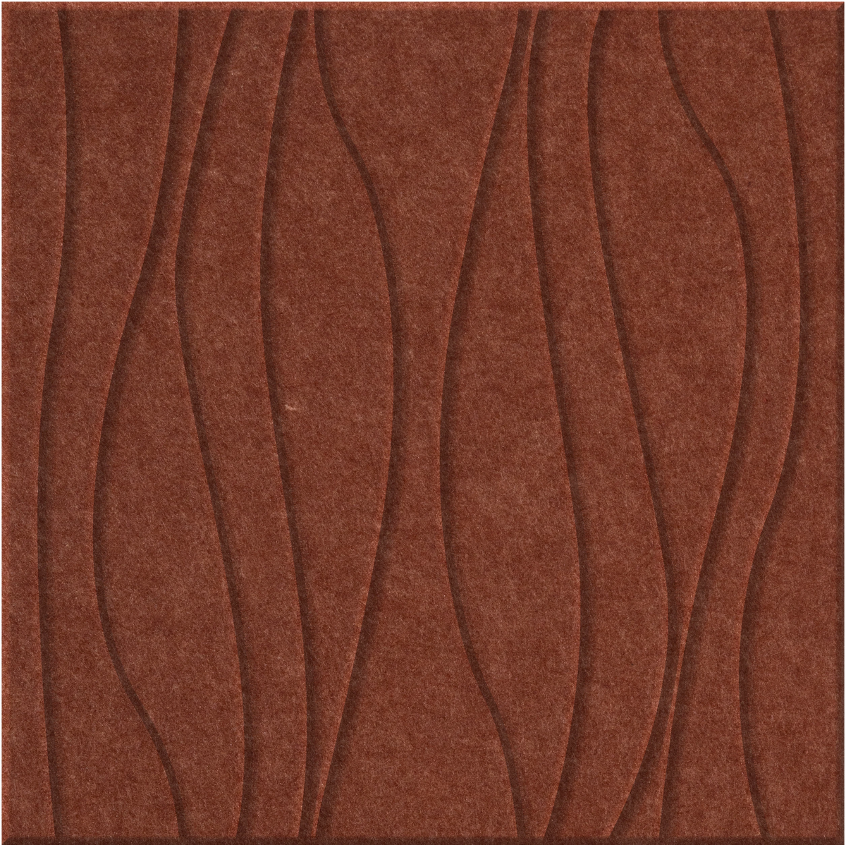 Moab 9mm Engraved River felt sample with wavy vertical grooves