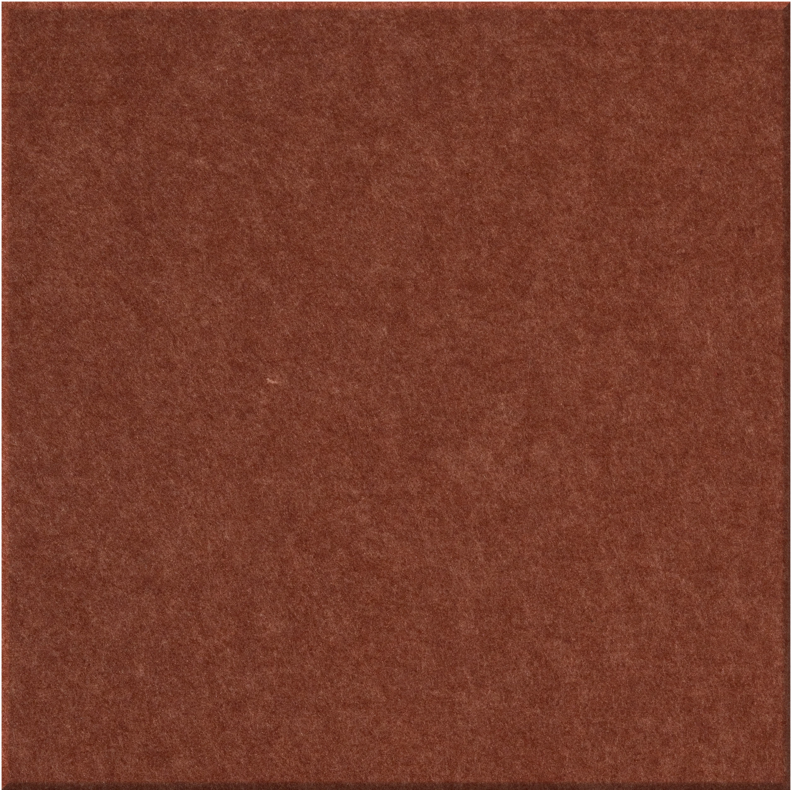 Large square tile with rust-red speckled surface and matte finish.