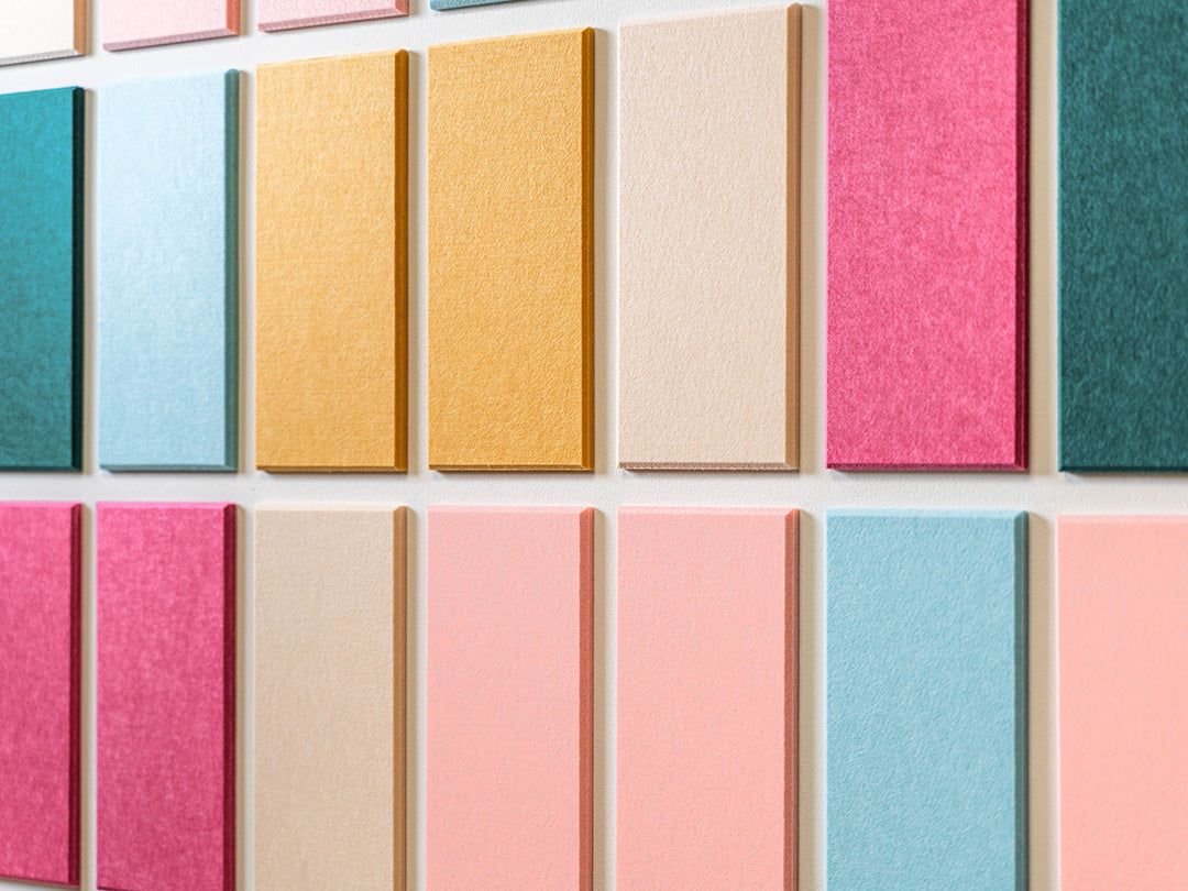 Color swatches arranged in a grid on a white background