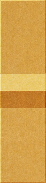 Four rectangular tiles in varying shades of gold and tan with textured surfaces stacked vertically.