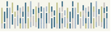 Vertical striped pattern in blue, gray, and sage green tones on neutral background.