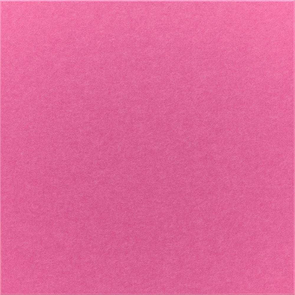 Hot Pink 2' x 2' felt wall panel