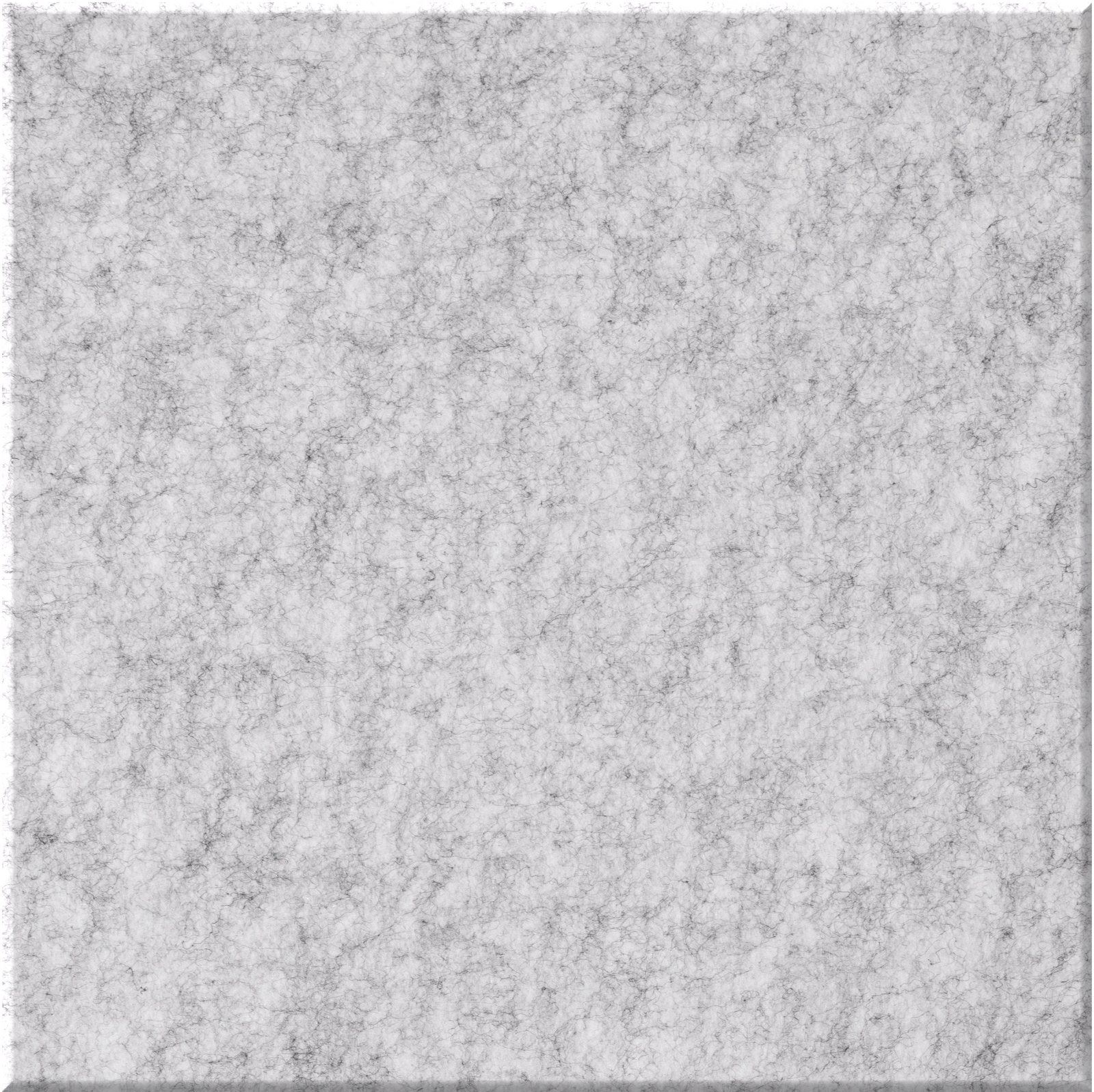 Light gray square tile with speckled texture and subtle veining throughout.