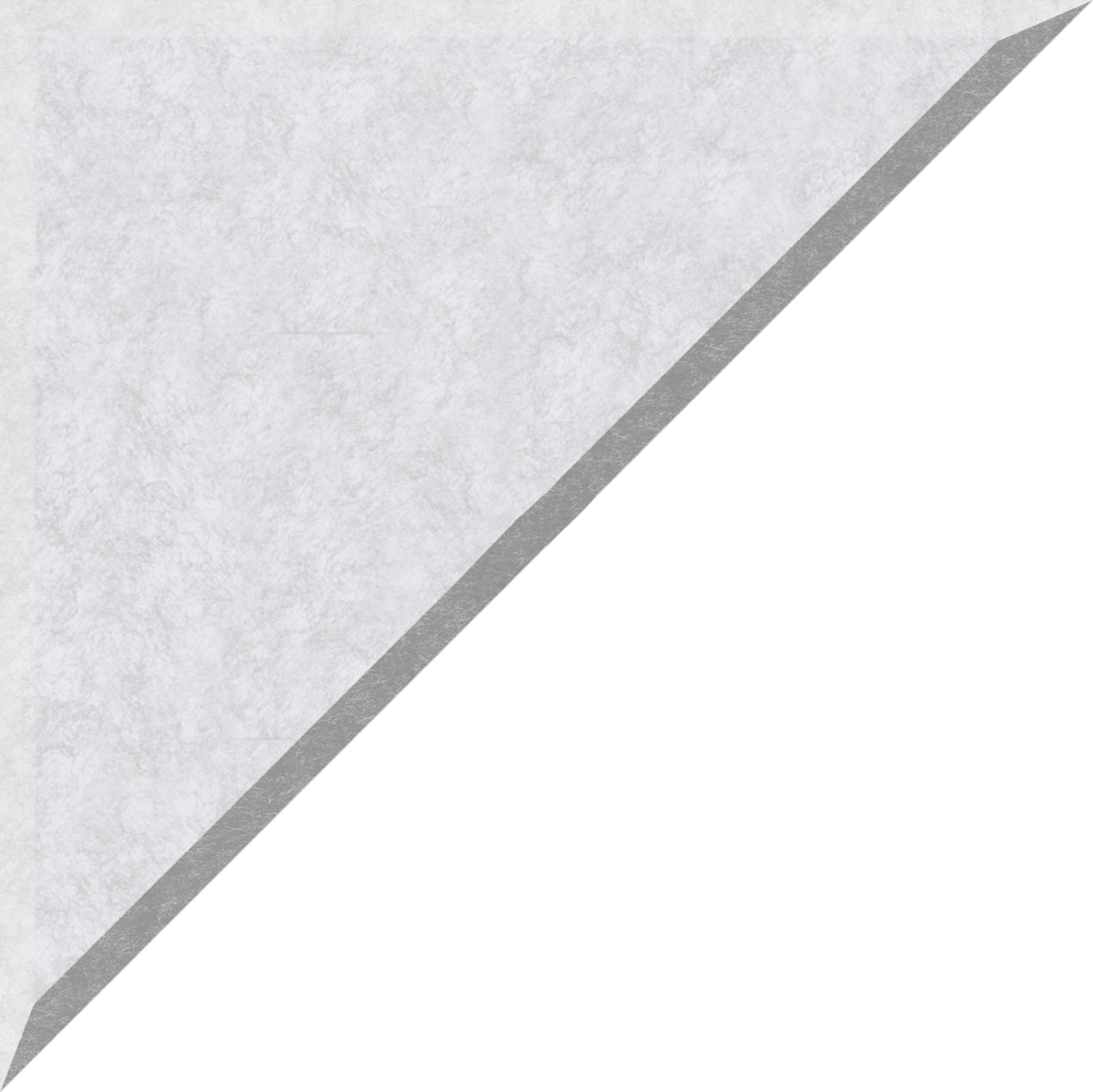 Small 90 degree triangle in nickel