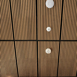 2' x 4' Wood Slat Ceiling Tile