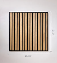 Oak Wood Slat 2'x2' Ceiling Panel
