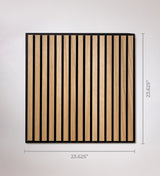2' x 2' Wood Slat Ceiling Tiles