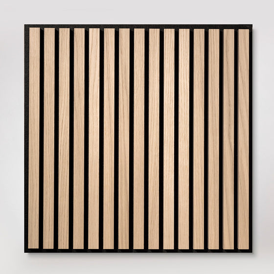 Oak Wood Slat 2'x2' Ceiling Panel