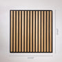 Oak Wood Slat 2'x2' Ceiling Panel