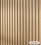 Oak Latte Wood Slat Ceiling Panels