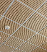 Oak Latte Wood Slat Ceiling Panels