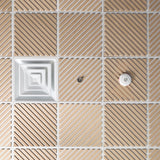 2' x 2' Wood Slat Ceiling Tiles