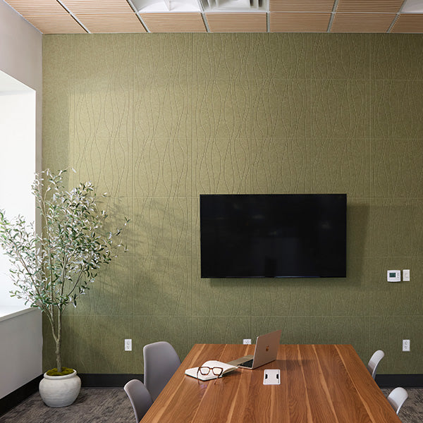 Felt Right Olive Design on Wall