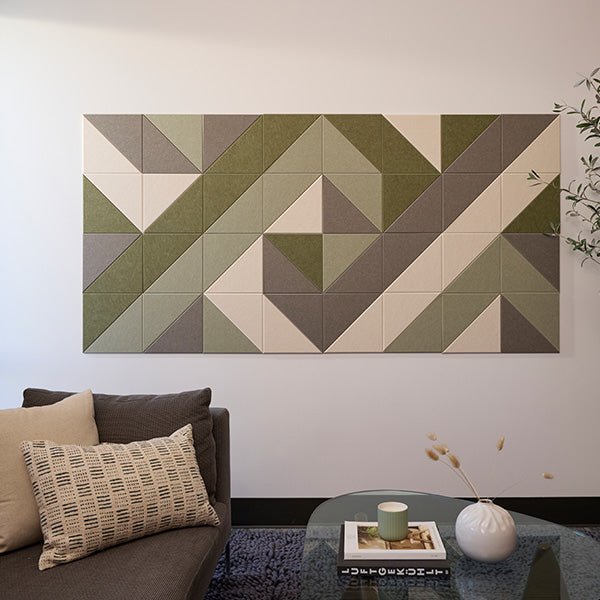 Felt Right Olive Design on Wall