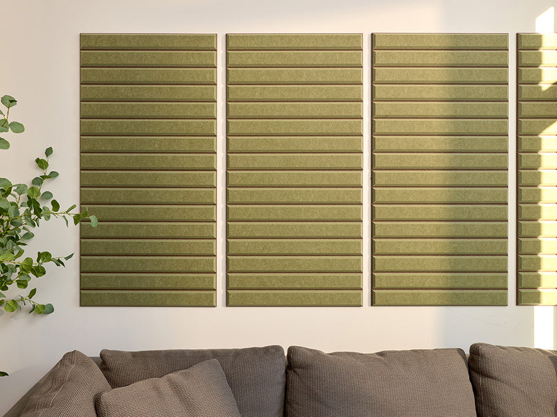 Layered Olive and Cocoa Large Parallel