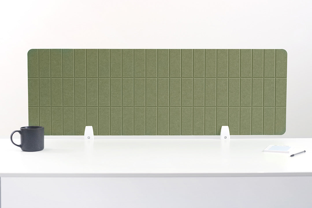 Large Olive Desk Divider
