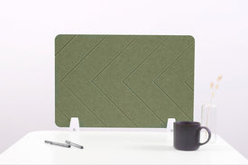 Small Olive Desk Divider