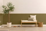 Olive Wainscoting in Entryway