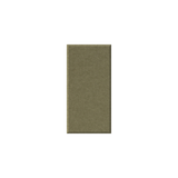 A rectangular fabric swatch in a muted olive green color, centered on a plain white background.