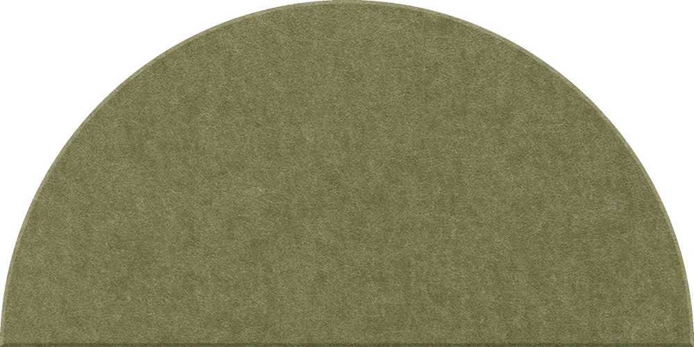 Large Half Circle Tile
