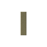 A single rectangular olive green textured tile or swatch centered on a plain white background.