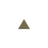 Olive triangle on a white background