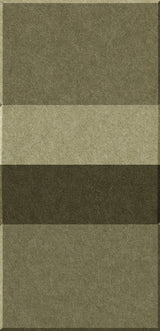 Four rectangular tiles in varying shades of green and beige with textured surfaces arranged vertically.