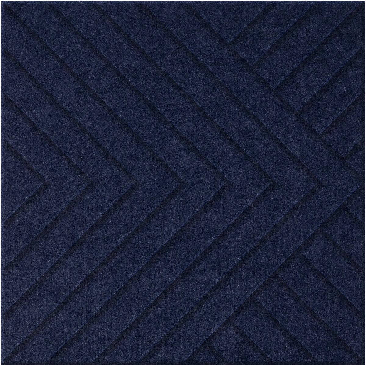 Oxford 9mm Engraved Converge felt sample with chevron grooves
