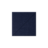 A square navy blue fabric sample with a diagonal seam, shown on a plain white background.