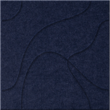 Oxford 9mm Engraved Topo felt sample with flowing topographic line grooves