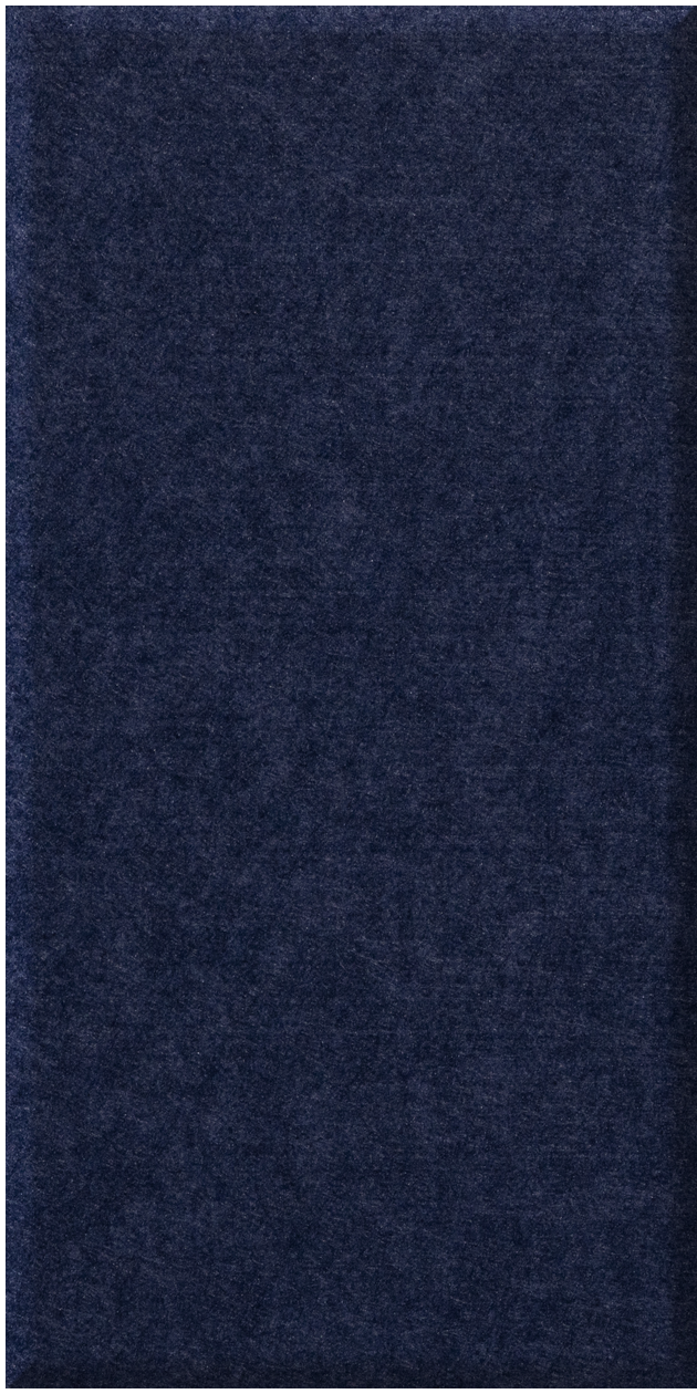 Dark blue tile with textured surface and subtle speckled pattern throughout.